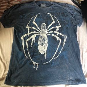 💋2 for $15💋 Acid wash Spider-Man tee